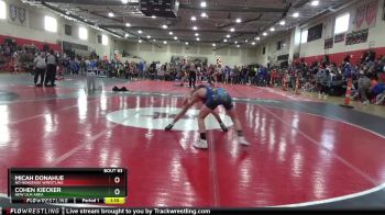 102 lbs Semifinal - Micah Donahue, No Nonsense Wrestling vs Cohen Kiecker, New Ulm Area