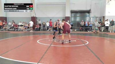 174 lbs Round Of 16 - Clayton Whiting, Minnesota vs Brandon Carr, Franklin & Marshall