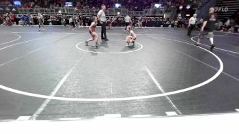 85.3-93.7 lbs Consolation - Charlie Smith, Terminator Wrestling Academy vs Leimana Fandrich, Darkhorse WC