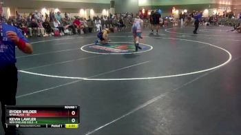 182 lbs Round 1 (6 Team) - Ryder Wilder, NFWA Black vs Kevin Lawler, New England Gold