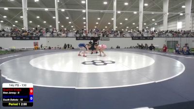 130 lbs Sophia Vogia, New Jersey vs Alycia Stainbrook, South Dakota