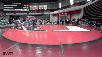 135 lbs Semifinal - Cora Harvey, Edmond North Girls vs Lyla Lowrey, Oologah