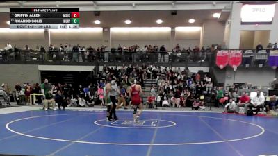 150 lbs Round Of 16 - Griffin Allen, Masuk vs Ricardo Solis, Maloney