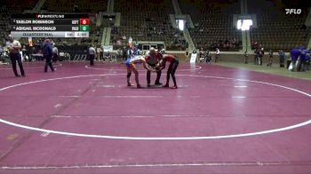 1-5A 126 Quarterfinal - Abigail Mcdonald, Valley High School vs Taelor Robinson, Alabama School For The Blind
