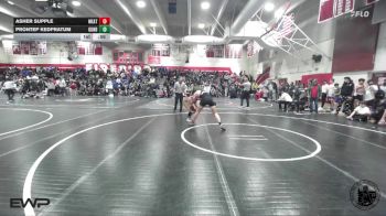 165 lbs Prelim - Asher Supple, Menlo-Atherton vs Prontep Kedpratum, Gunderson