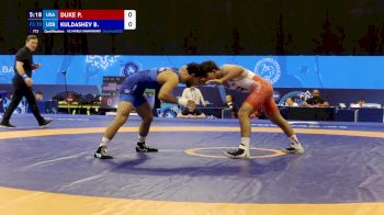 70 kg Qualif. - Peter Duke, United States vs Begijon Kuldashev, Uzbekistan