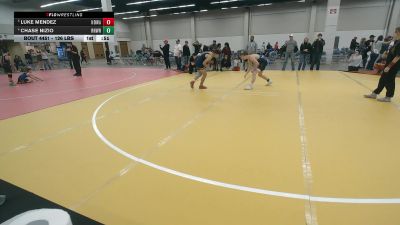 126 lbs 3rd Place Match - Luke Mendez, North DeSoto Wrestling Academy vs Chase Nizio, RHINO Wrestling