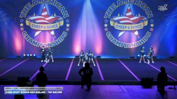 Cheer Sport Sharks-New England - Tiny Sailors [2026 L1 Tiny - Novice - Restrictions Day 1] 2026 The American Legacy Springfield Nationals