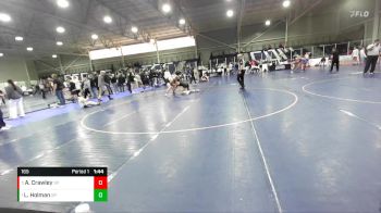 165 lbs Semifinal - Ladd Holman, JWC vs Alex Crawley, Canyon View