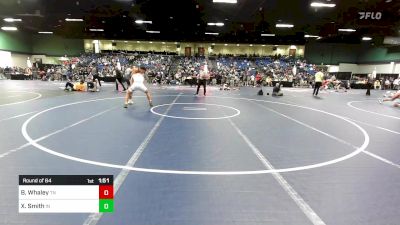 175 lbs Round Of 64 - Barrett Whaley, TN vs Xavier Smith, IN