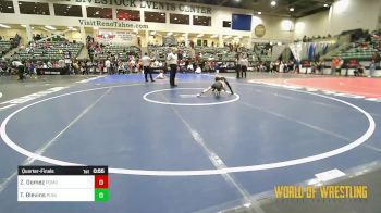 49 lbs Quarterfinal - Zane Gomez, Pomona Elite vs Troy Blevins, Punisher Wrestling Company