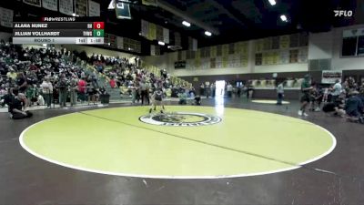 80 lbs Round 1 - Jillian Vollhardt, The Valley Wrestling Club vs Alana Nunez, Rough House