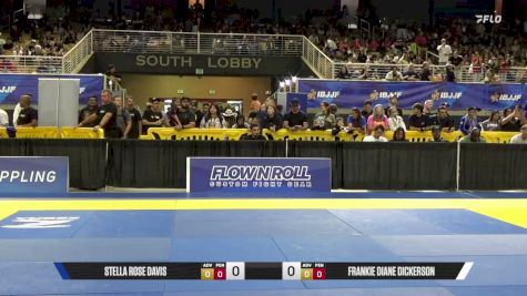 Frankie Diane Dickerson vs Stella Rose Davis 2026 Pan Kids Jiu-Jitsu IBJJF Championship