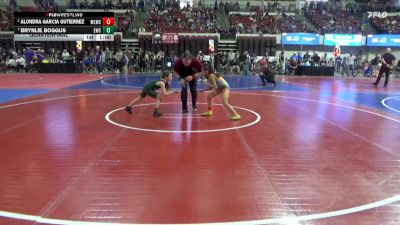 62 lbs Quarterfinal - Brynlie Boggus, Ennis Wrestling Club vs Alondra Garcia Gutierrez, Moses Lake Wrestling Club