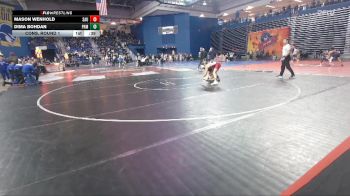 132 lbs Cons. Round 1 - Mason Wenhold, Saucon Valley vs Dima Bohdan, Paramus