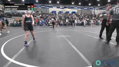 115 lbs Rr Rnd 2 - Jaydis Peterson, Standfast vs Aubrey Jardot, Perry Wrestling Academy