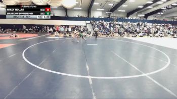 157 lbs Cons. Round 1 - Mikey Hollar, Messiah vs Brandon Drummond, Brockport