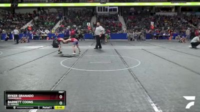 73 lbs Semifinal - Barrett Coons, El Dorado vs Ryker Granado, Thunderbird