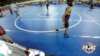 76 lbs Round Of 16 - Parker Branch, Amped Wrestling Club vs Kaydin McDonald, Owasso Takedown Club