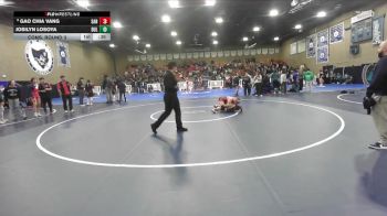 115 lbs Cons. Round 3 - Gao Chia Vang, Sanger vs Josilyn Losoya, Bullard