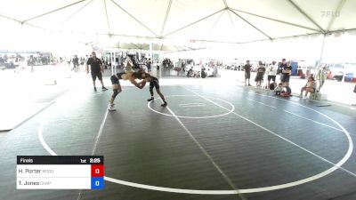 157 lbs Final - Hadley Porter, Mogollon vs Travion Jones, Chaparral HS