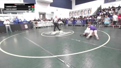 145 lbs Cons. Semi - Devyn Kripp, Poly/Long Beach vs Amber Farr, Norwalk