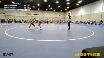 150 lbs Rr Rnd 1 - Adalyn Robinson, Best Trained 7-12 1 vs Sophie Donaho, Scrappers 7-12