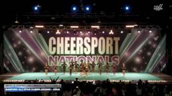 Sanford All-Star Cheerleading - Aqua [2026 L2 Junior - D2 - Small - B Day 1] 2026 CHEERSPORT National All Star Cheerleading Championship