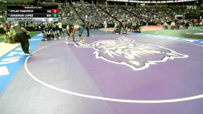 285-4A Cons. Round 1 - Dylan Yanovich, Palmer Ridge vs Jonathan Lopez, Niwot High School