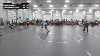 150 lbs Round 6 (10 Team) - Jamison Cramer, Mat Assassins Black vs Darrien Francisquini, Savage WA Black