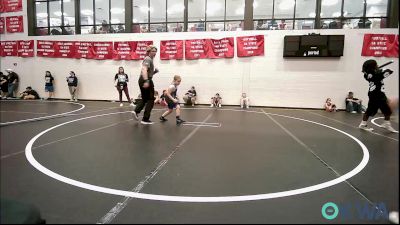 82 lbs Rr Rnd 2 - Vallary Brown, D3 Wrestling Cluib vs Emerly Pretty Bear, Harrah Little League Wrestling