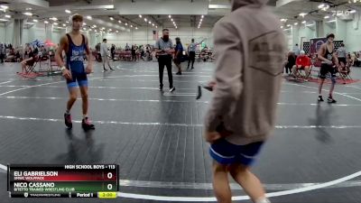 113 lbs Quarterfinal - Eli Gabrielson, SMWC Wolfpack vs Nico Cassano, Bitetto Trained Wrestling Club