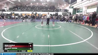 75 lbs Cons. Round 3 - Sean Cuvala, Lewis & Clark vs Bradley Doyon, Eagle