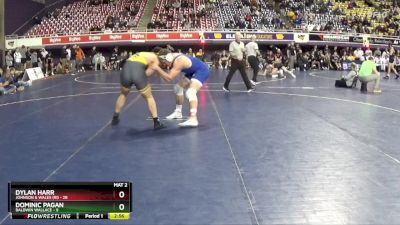 197 lbs Quarters & 1st Wb (16 Team) - Dominic Pagan, Baldwin Wallace vs Dylan Harr, Johnson & Wales (RI)