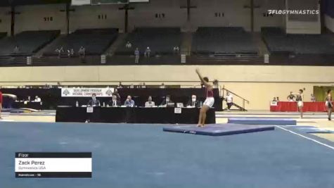 Zack Perez - Floor, Gymnastics USA - 2021 USA Gymnastics Development Program National Championships
