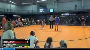 140 lbs Round 2 (10 Team) - Tessa Lopardo, Big Money Movin vs Lena Johannson, Assassins WC Black