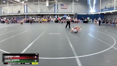 72 lbs Finals (2 Team) - Maven Saferite, Brawler Elite vs Cameron Luker, Buxton