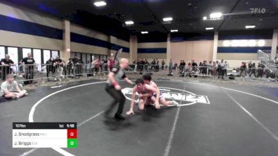 157 lbs Round Of 64 - Jacob Snodgrass, Palisade HS vs Jacob Briggs, Elk Grove Wr Ac