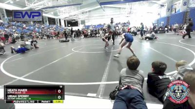 76 lbs Semis (4 Team) - Heath Maier, Slyfox Silver vs Uriah Sperry, Victory Wrestling