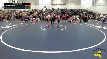 160 lbs Cons. Round 3 - Jack Merrill, Salamanca Wrestling Club vs Yair Valencia, Amsterdam Wrestling Team
