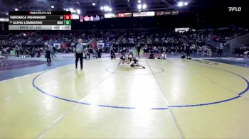 105 lbs Champ. Round 1 - Veronica Fehringer, American Falls vs Alivia Lombardo, Middleton