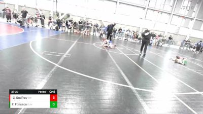 37-39 lbs Round 1 - Gage Godfrey, Buzzsaw WC vs Forrest Fonseca, Okanogan Underground WC