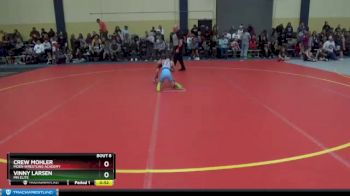 55 lbs Champ. Round 1 - Crew Mohler, Moen Wrestling Academy vs Vinny Larsen, MN Elite