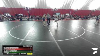 170 lbs Quarterfinal - Jackson Foster, Wisconsin vs Jacob Henderson, Rum River Wrestling