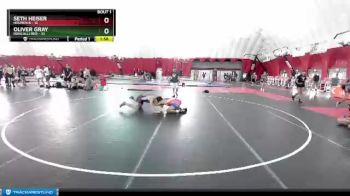 160 lbs Round 1 (4 Team) - Seth Heiser, Holmen B vs Oliver Gray, Roncalli Red