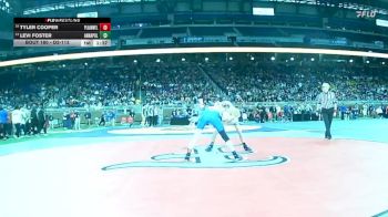 D2-113 lbs Quarterfinal - Levi Foster, Dearborn Heights Annapolis vs Tyler Cooper, Plainwell