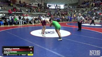 5A 170 lbs Semifinal - Evelyn Romero, Van Buren vs Gabriella Watson, Lake Hamilton