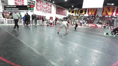 215 lbs Cons. Round 4 - Liam Taylor, Chaparral vs Jacob Kerekes, South Torrance