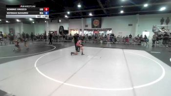 82 lbs Rr Rnd 3 - Dominic Orozco, Legends Of Gold LV vs Esteban Navarro, Delano Diablos WC