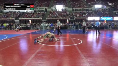 102 lbs Champ. Round 1 - Kaiden Livergood, Rustler Wrestling vs Jace Rauch, Mine Yard Dogs Wrestling Club